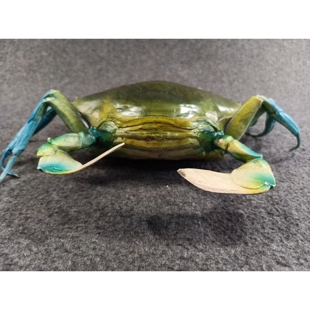 Blue Crap Figurine Realistic Detailed 8